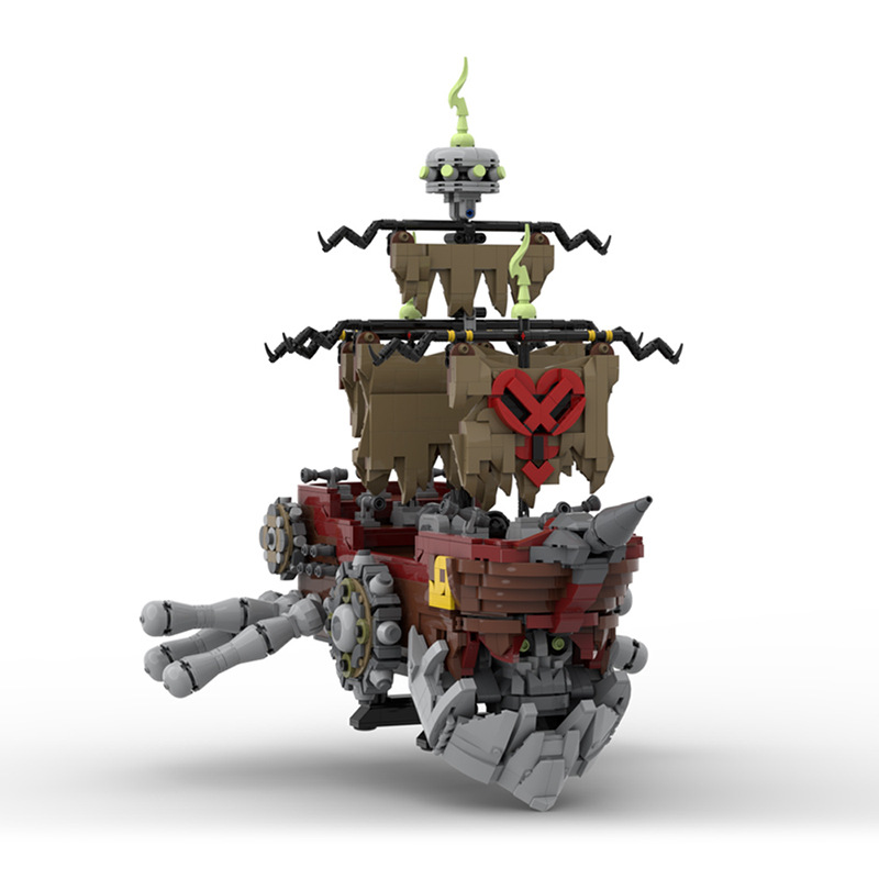 MOC 159076 Kingdom Hearts - Pirate Ship - YWOBB