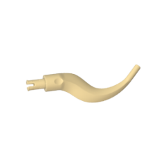 GOBRICKS GDS-90208 Appendage Bladed with Pin (Tail  Plant Limb) - YWOBB