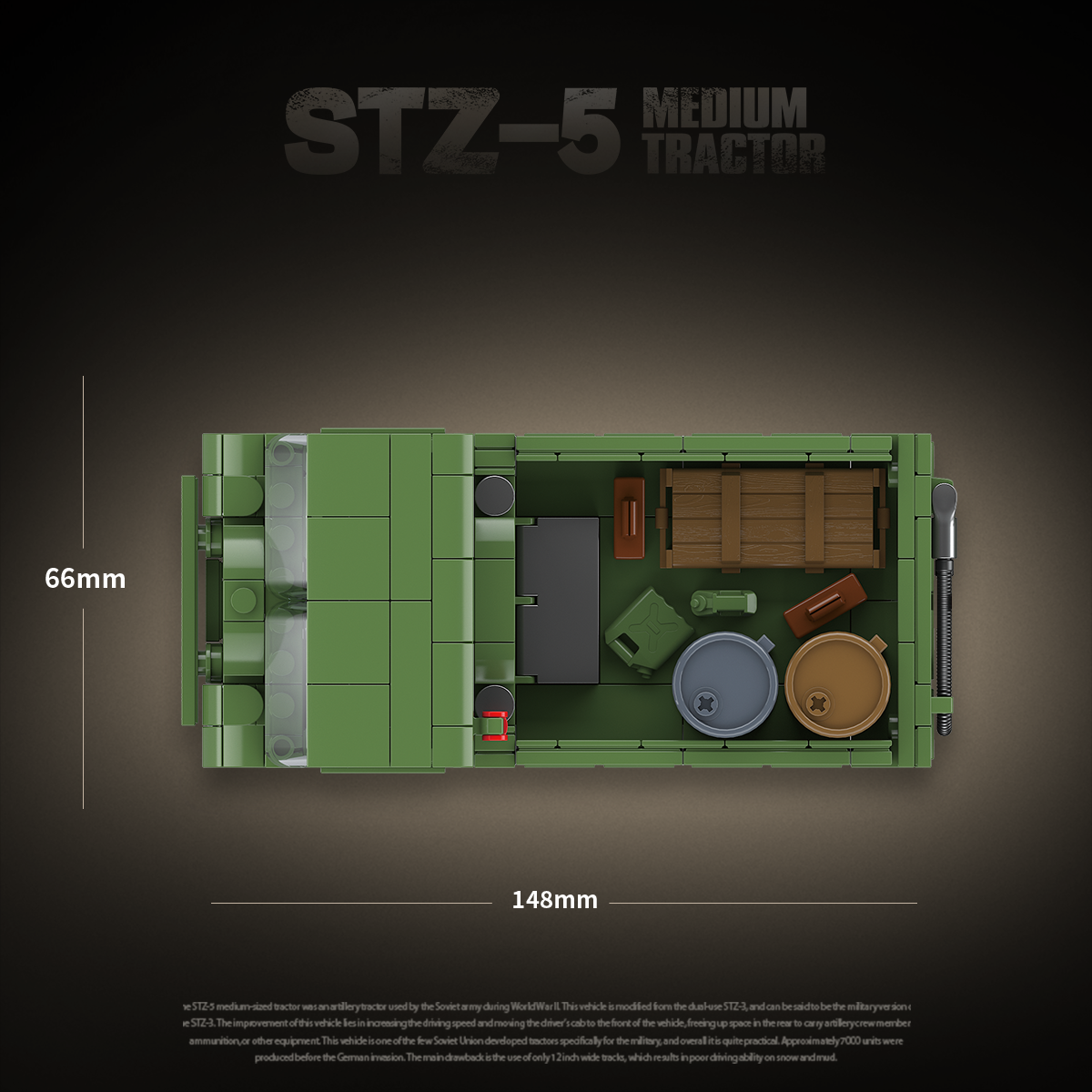 Quan Guan 100289 STZ-5 Medium Tractor - YWOBB