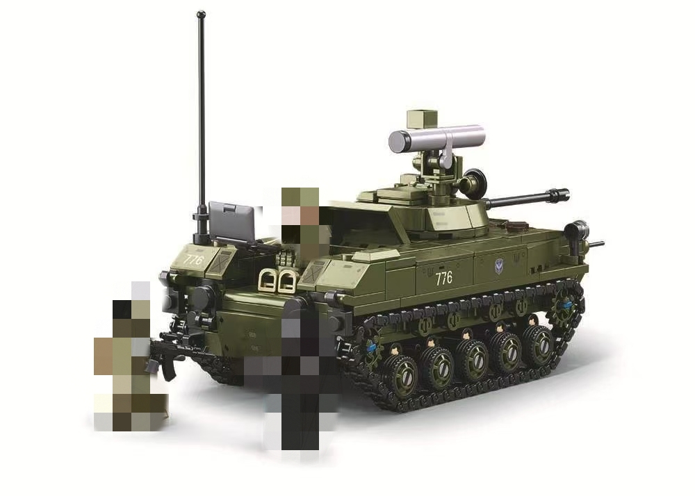 SLUBAN M38-B1250 BMD-2S Paratrooper Fighting Vehicle BMD-1S 2in1 - YWOBB