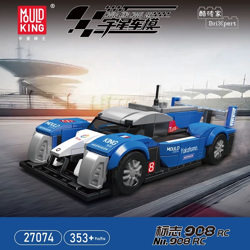 Mould King 27074 Peugeot 908RC - YWOBB