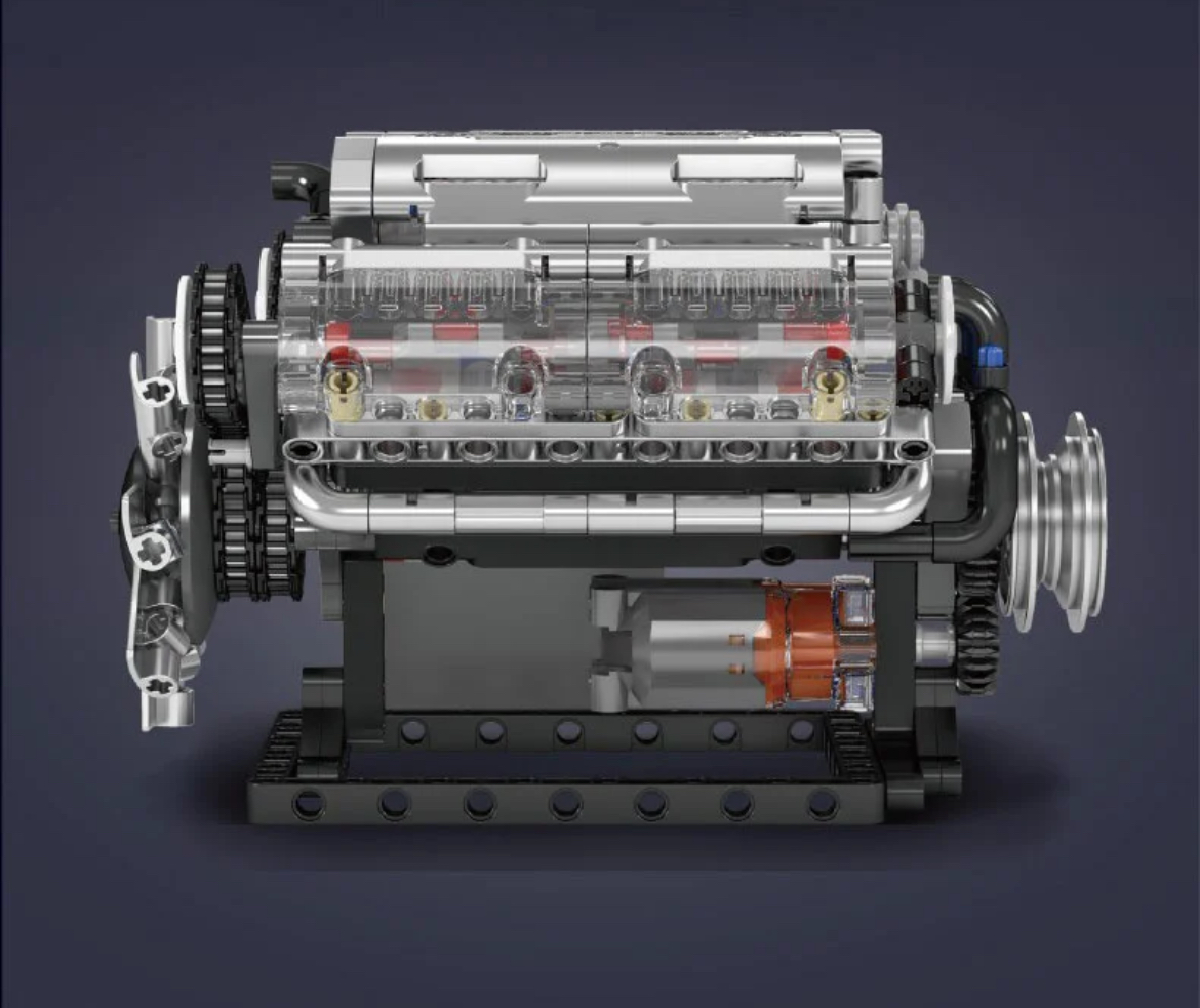 Mould King 10088 V8 Engine - YWOBB