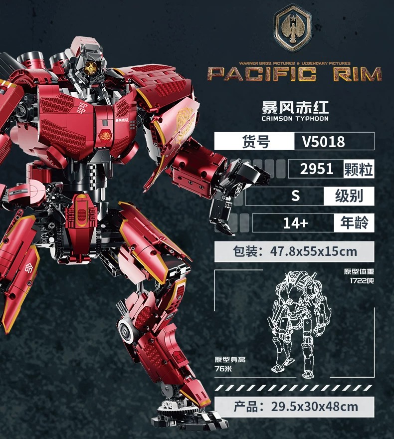 KBOX  V5018 Pacific Rim CRIMSON TYPHOON - YWOBB