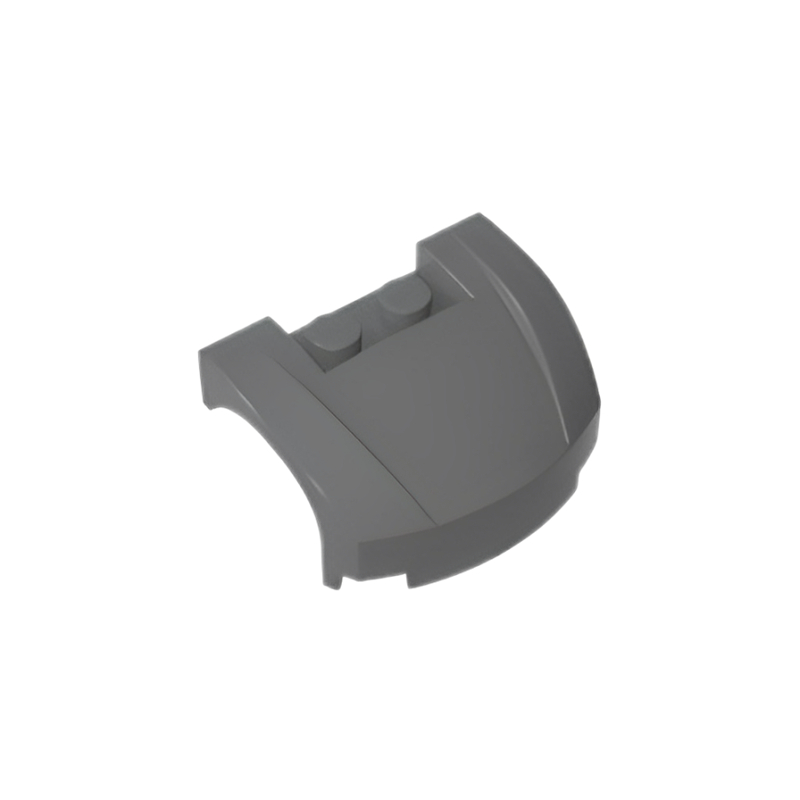 GOBRICKS GDS-90243 Vehicle  Mudguard 3 x 4 x 1 2/3 Curved Front - YWOBB