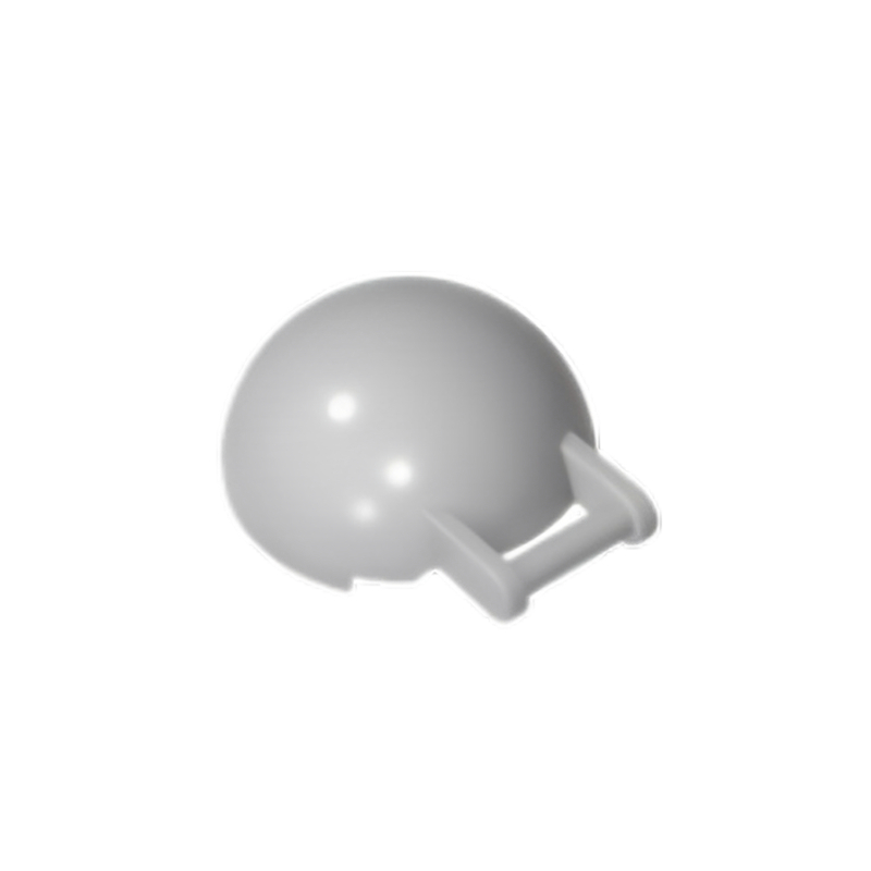 GOBRICKS GDS-90242 Windscreen 4 x 4 x 1 2/3 Canopy Half Sphere with Bar Handle - YWOBB