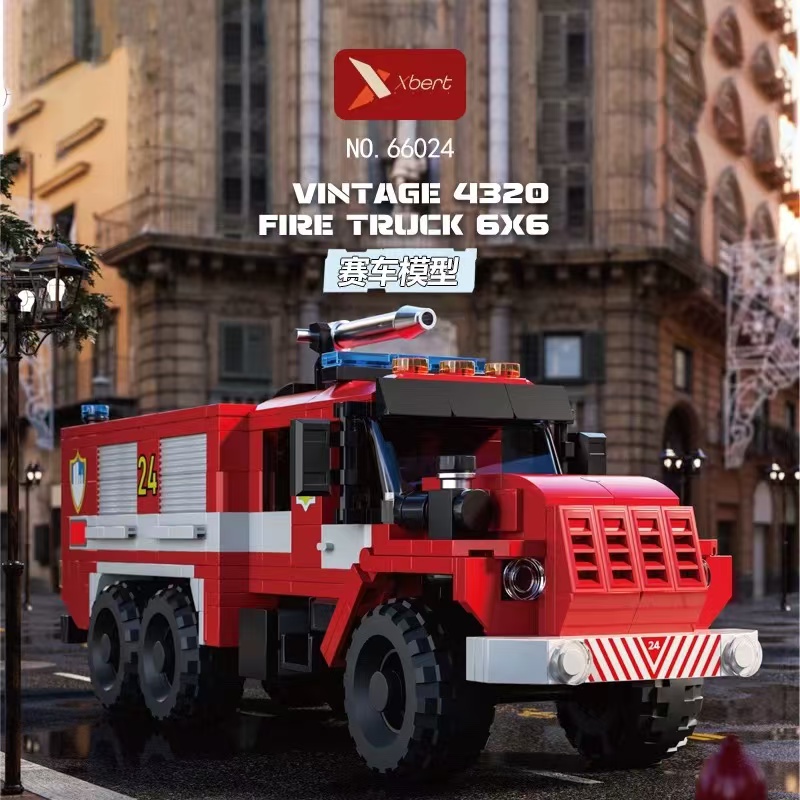 Xbert 66024 Vintage 4320 Fire Truck 6X6 - YWOBB