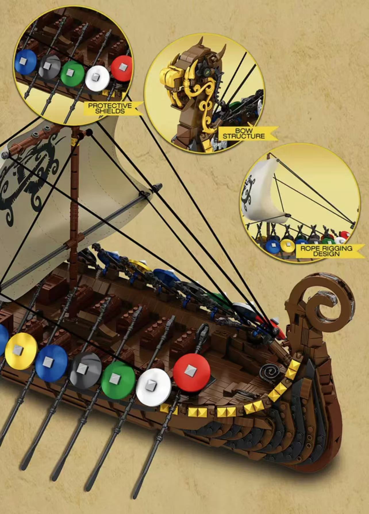 Reobrix 66101 Viking longshi - YWOBB