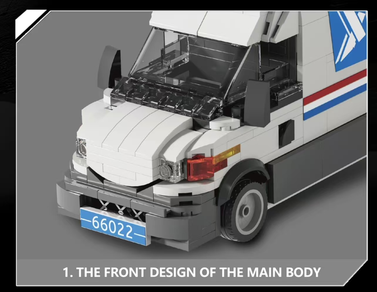 Xbert 66022 US Postal Mail Truck - YWOBB