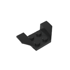 GOBRICKS GDS-90238 Vehicle  Mudguard 2 x 4 with Flared Wings - YWOBB