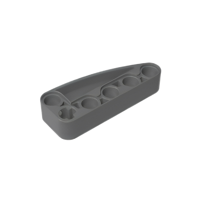 GOBRICKS GDS-90249 Technic Liftarm Modified L-Shape Quarter Ellipse Thick 2 x 5 - YWOBB