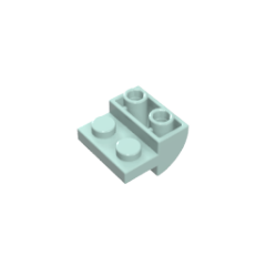 GOBRICKS GDS-90291 Slope Curved 2 x 2 Inverted - YWOBB