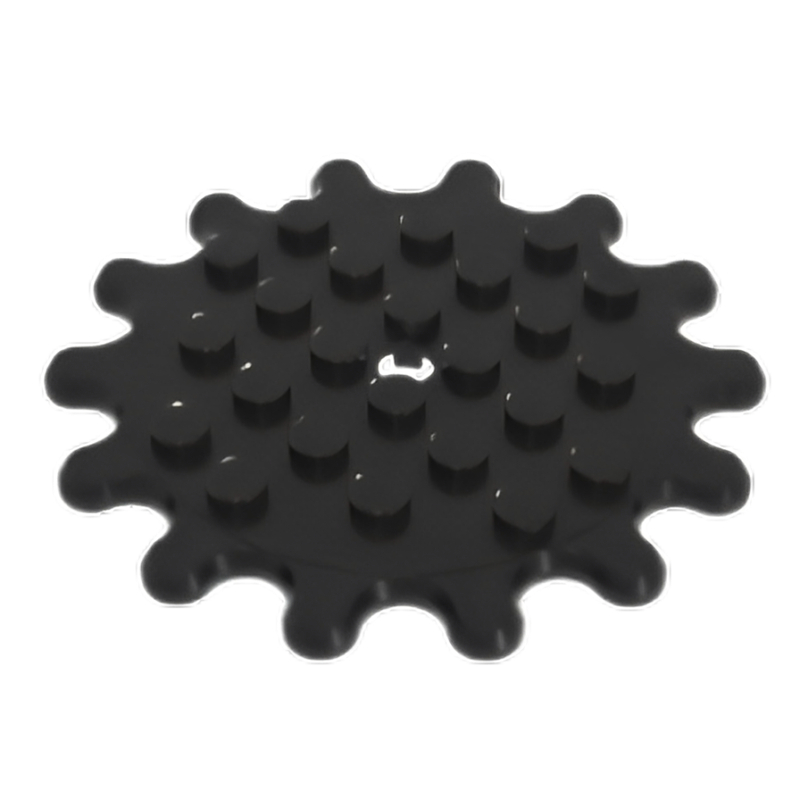GOBRICKS GDS-90331 Plate Round 6 x 6 Gear 14 Tooth - YWOBB