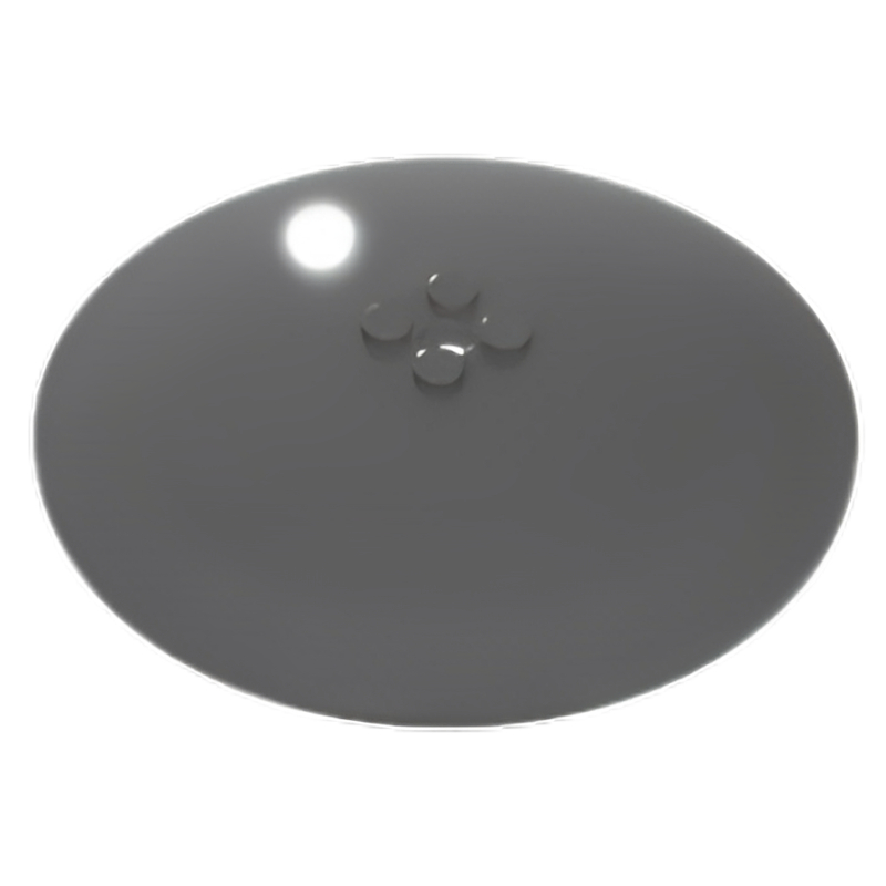 GOBRICKS GDS-90355 Dish 10 x 10 Inverted (Radar) (Undetermined Type) - YWOBB