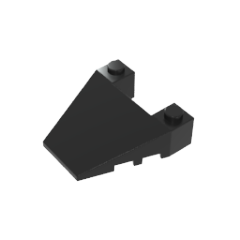 GOBRICKS GDS-90341 Wedge 4 x 4 Taper with Stud Notches - YWOBB