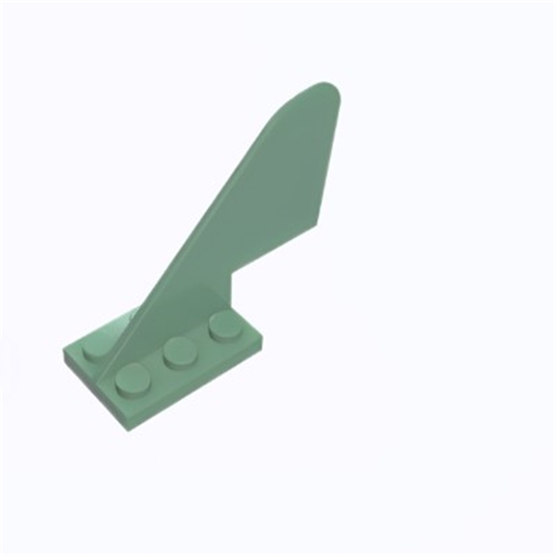 GOBRICKS GDS-90373 Tail with Rounded Top - YWOBB