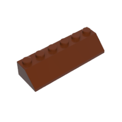 GOBRICKS GDS-90333 Slope 45 2 x 6 - YWOBB