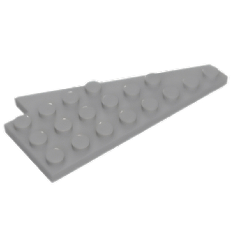 GOBRICKS GDS-90305 Wedge  Plate 8 x 4 Wing Left - YWOBB