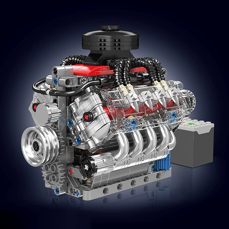 Mould King 10171 LSX454 V8 Engine - YWOBB