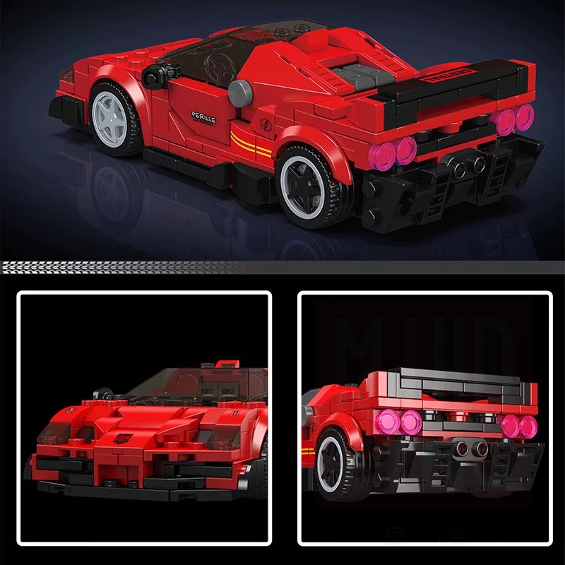 Mould King 27078 F4T LM Concept Sports Car - YWOBB