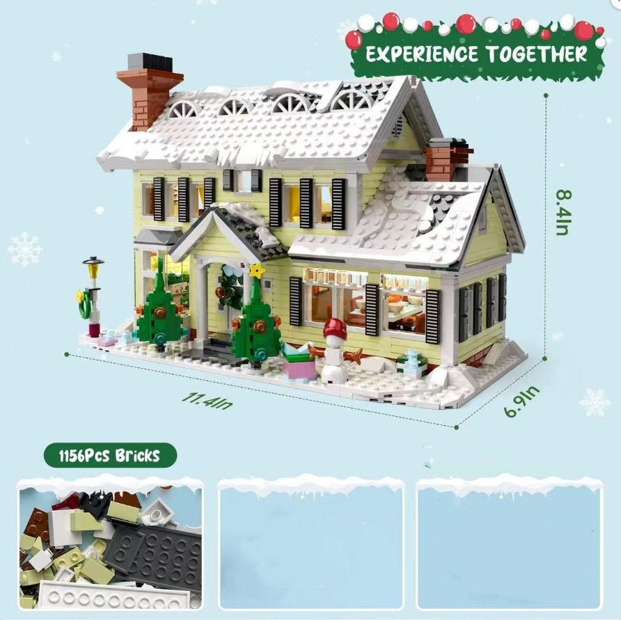 MOC F-C9925 Christmas vacation house - YWOBB