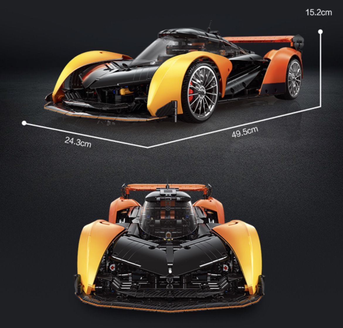 Eikee Y10000 McLaren Solus GT sports car - YWOBB
