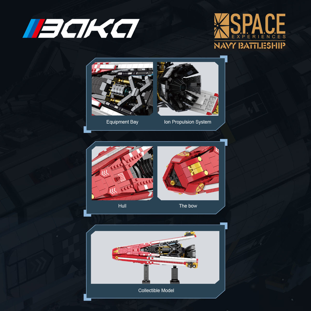 BAKA 33905 Navy battleship - YWOBB