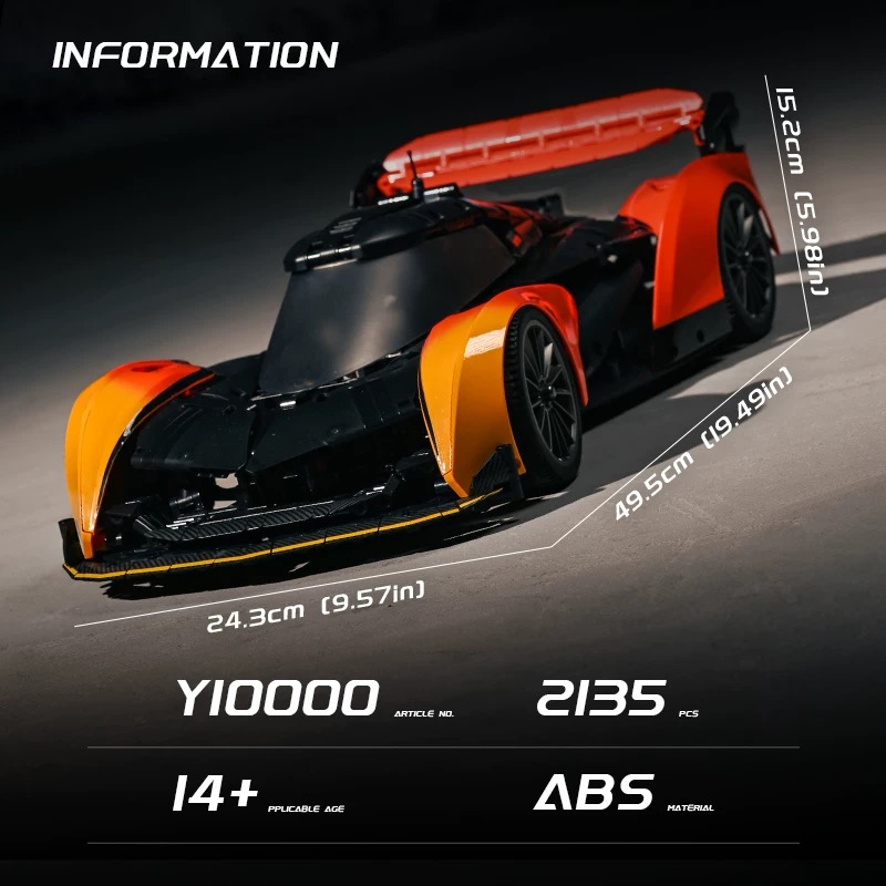 Eikee Y10000 McLaren Solus GT sports car - YWOBB