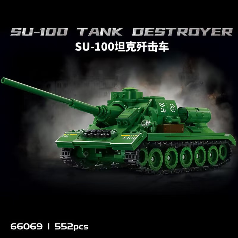 LY 66069 Soviet SU-100 tank destroyer - YWOBB