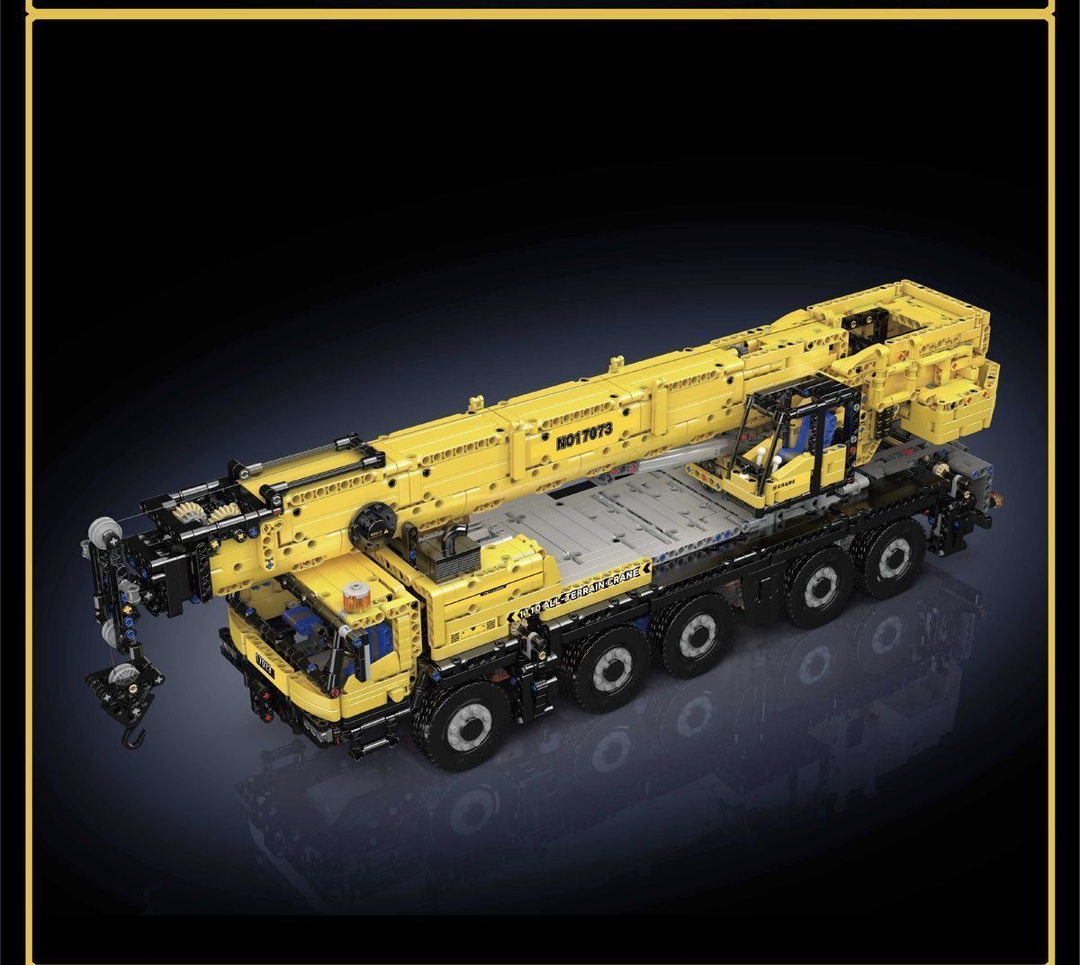 Mould King 17073 LTM 1110 Crane - YWOBB