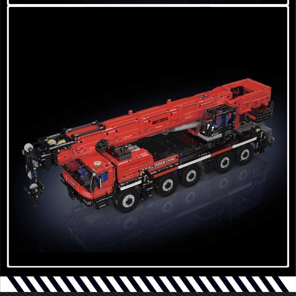 Mould King 17074 LTM 1110 Crane - YWOBB