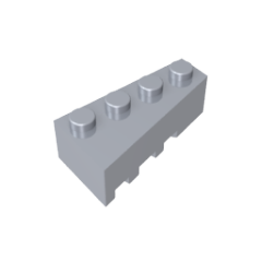 GOBRICKS GDS-593 Wedge 4 x 2 Right - YWOBB