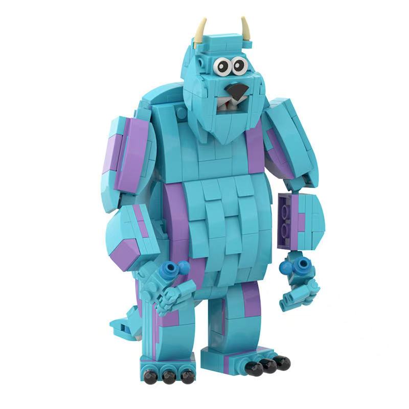 MOC C10169 Monsters Inc. James P. Sullivan Mike Waskey - YWOBB