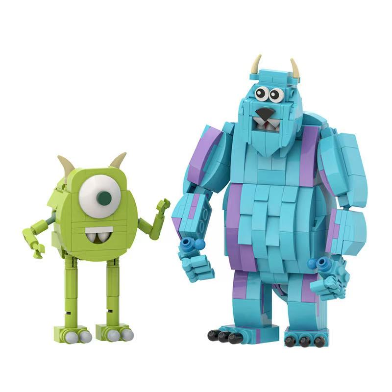 MOC C10169 Monsters Inc. James P. Sullivan Mike Waskey - YWOBB