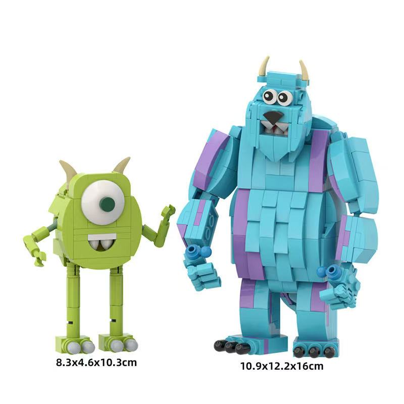 MOC C10169 Monsters Inc. James P. Sullivan Mike Waskey - YWOBB