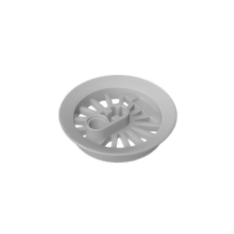 GOBRICKS GDS-M289 Train Wheel RC  Spoked with Technic Axle Hole and Counterweight  37 mm D. (Flanged Driver) - YWOBB