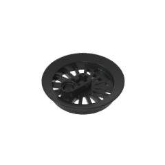 GOBRICKS GDS-M289 Train Wheel RC  Spoked with Technic Axle Hole and Counterweight  37 mm D. (Flanged Driver) - YWOBB