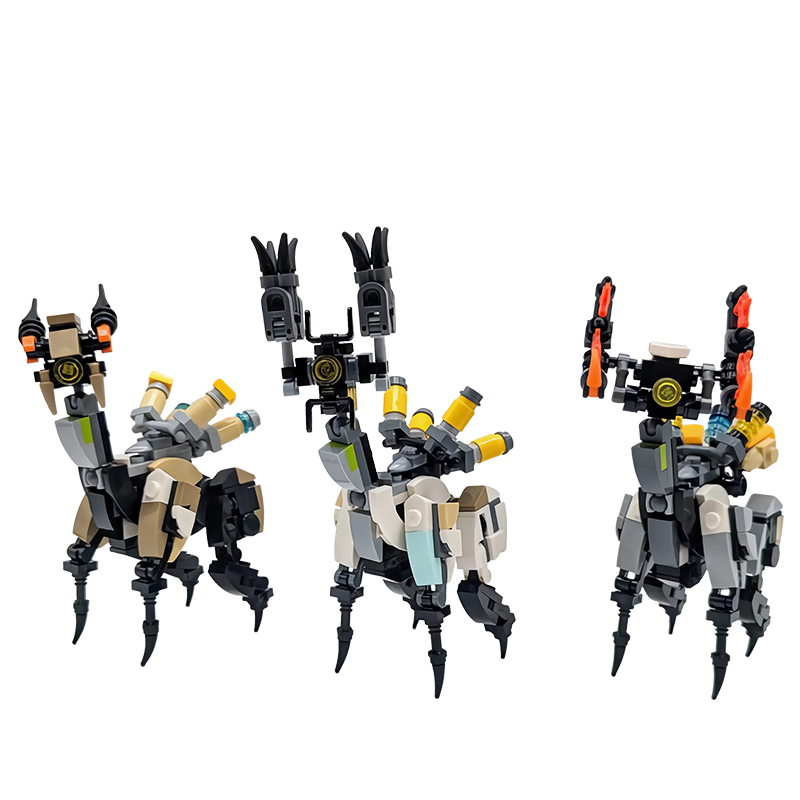 GOBRICKS MOC 184406 Grazer Lancehorn and Fanghorn Horizon - YWOBB