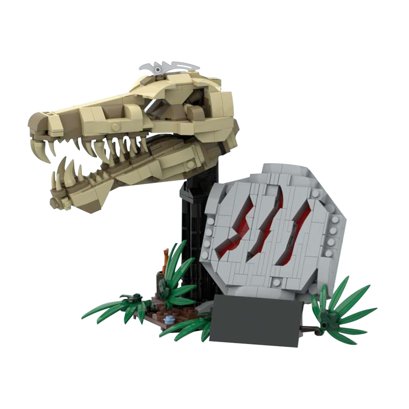 GOBRICKS MOC 186989 Dinosaur Fossils: Spinosaurus - YWOBB