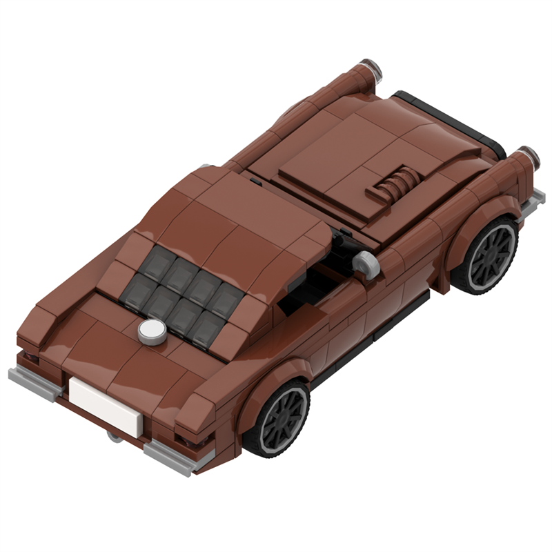 GOBRICKS MOC 183484 Volvo P1800 - YWOBB