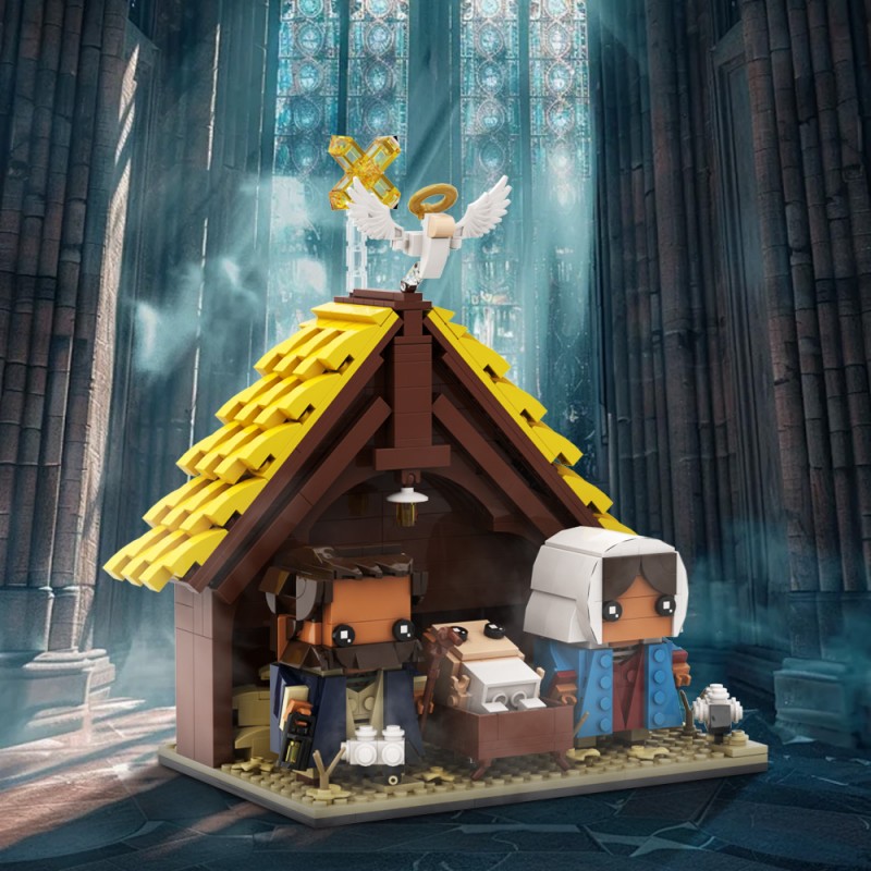 GOBRICKS MOC A1694 Nativity - YWOBB