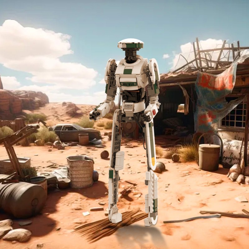 GOBRICKS MOC 196820 Ranger Solo L3-37 Robot - YWOBB