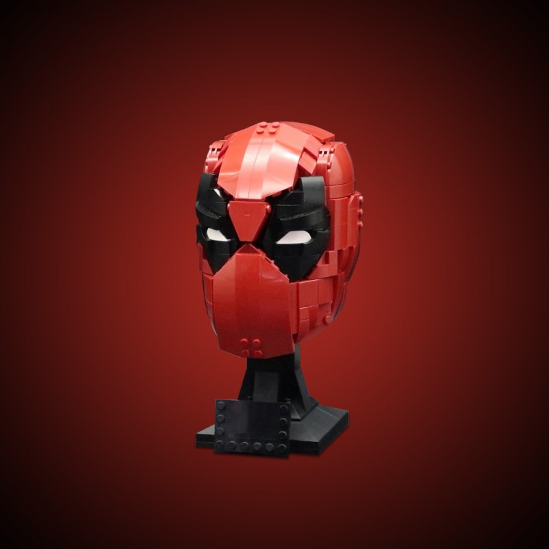 GOBRICKS MOC 188311 Deadpool's Mask - YWOBB