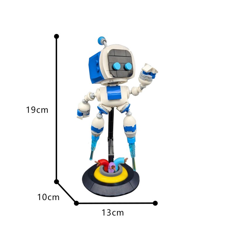 GOBRICKS MOC 196011 Astro Bot - YWOBB