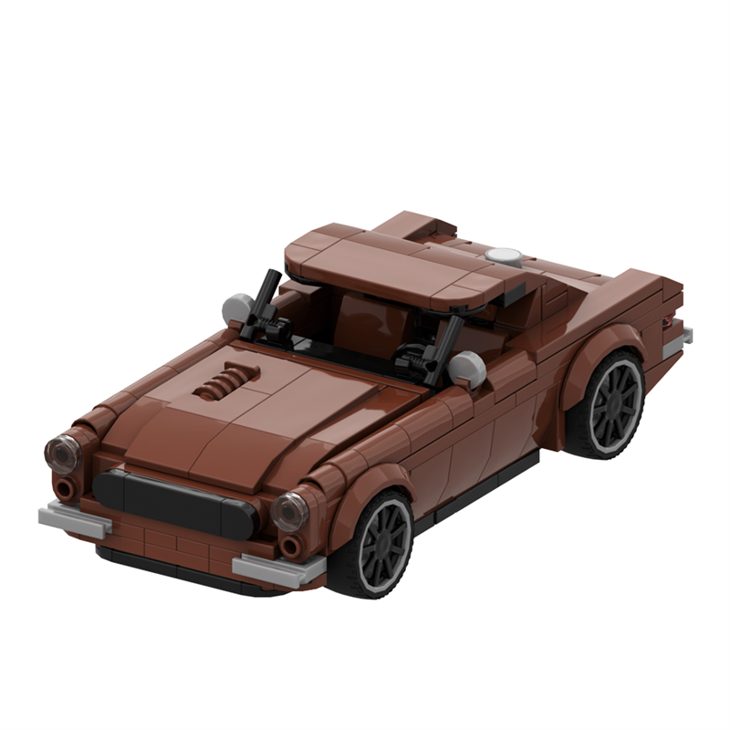GOBRICKS MOC 183484 Volvo P1800 - YWOBB