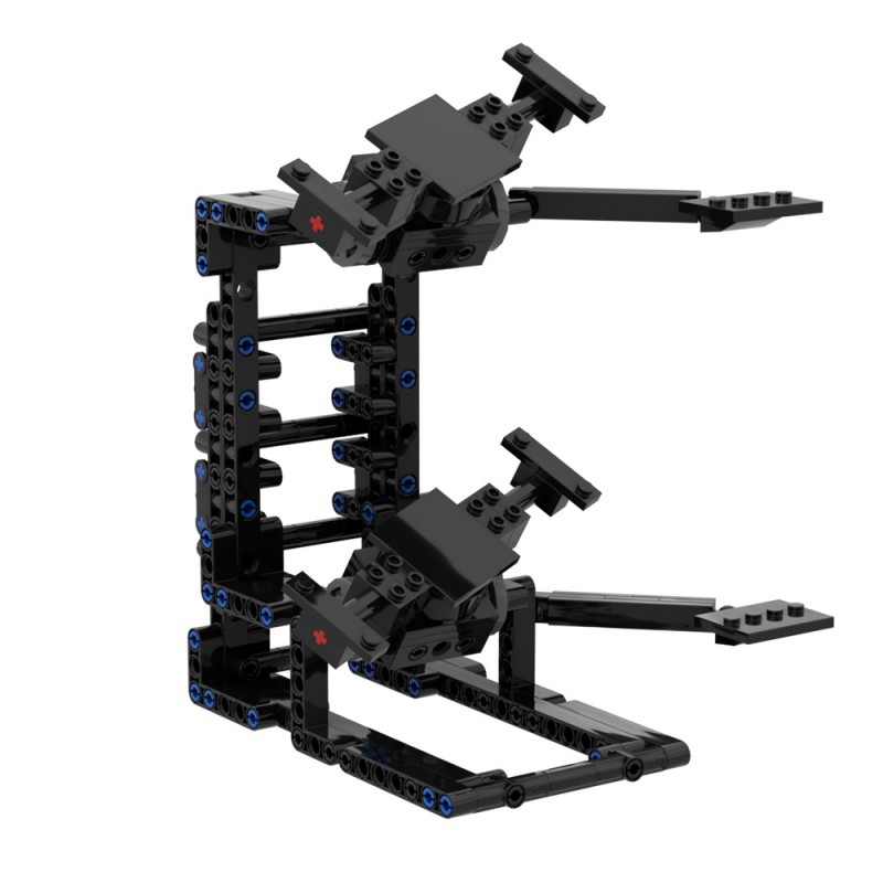 GOBRICKS MOC A2025 Adapt to car bracket - YWOBB