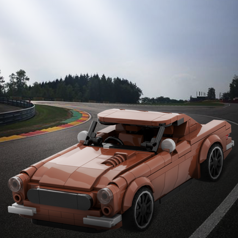 GOBRICKS MOC 183484 Volvo P1800 - YWOBB