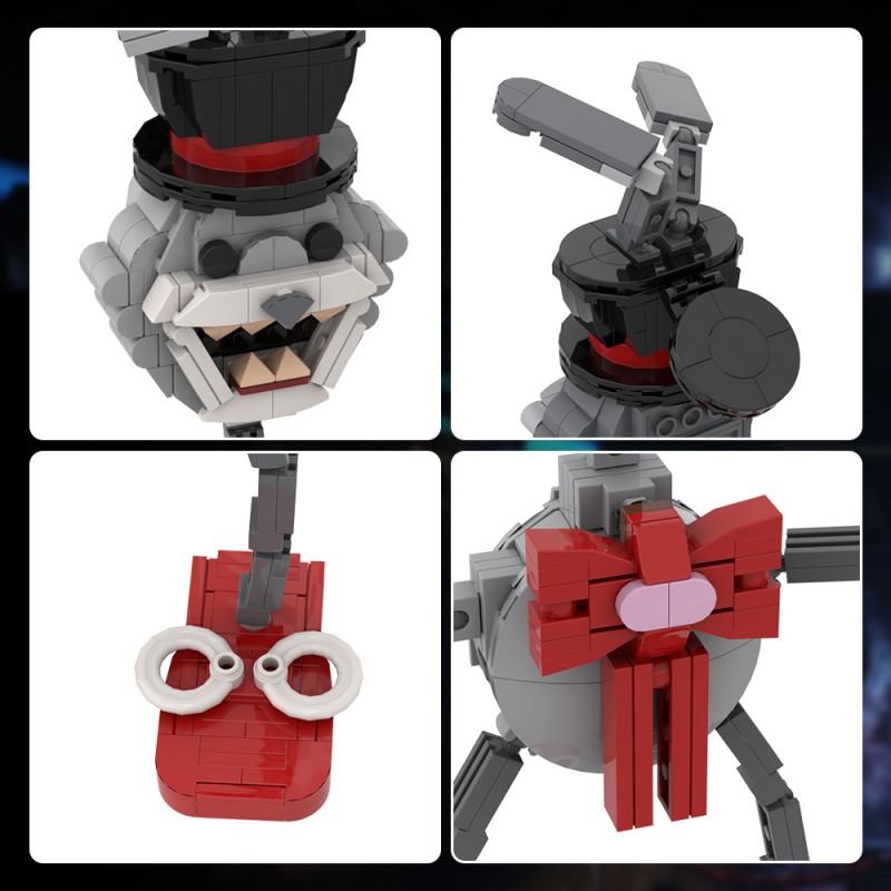 GOBRICKS MOC A1696Y01 Horrible Frankie - YWOBB