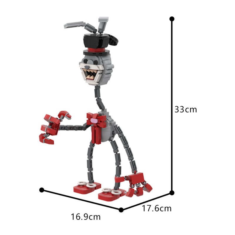 GOBRICKS MOC A1696Y01 Horrible Frankie - YWOBB