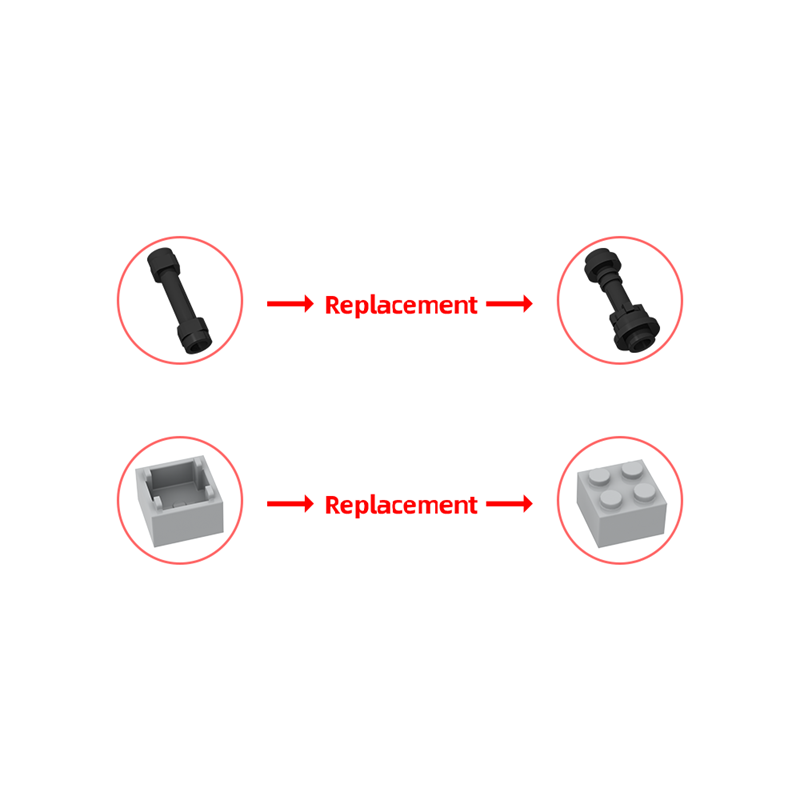 GOBRICKS MOC 175192 Walkie - YWOBB