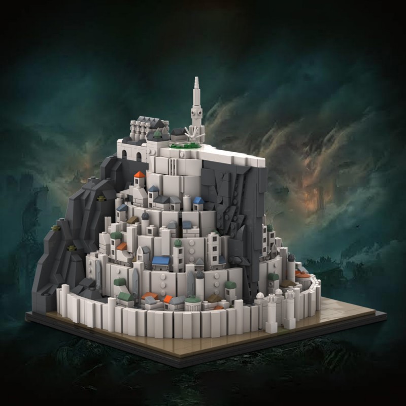 GOBRICKS MOC A2020 Minas Tirith - YWOBB
